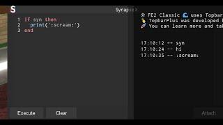 Roblox script | Synapse X in game | Pastebin