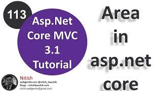 (#113) Area in asp.net core | Asp.Net Core tutorial