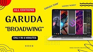 Garuda Linux 'Broadwing' Review: All-New Features & Editions!