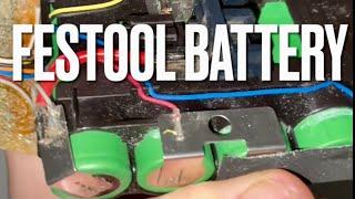 Festool battery - Full Teardown
