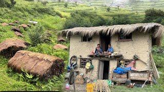 Simple The Best Nepali Mountain Village || Most Peaceful And Relaxing mountain  Village