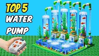 Top 5 LEGO WATER PUMP Compilation for Your Home !! Lego Auto Tech