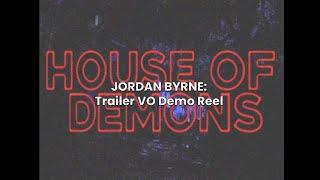 JORDAN BYRNE - VOICE ACTOR Demo - Movie Trailer