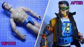 Kitbash: How to Build a Cyberpunk Inspired Character Using a Action Man Figure