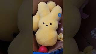 GIANT SIZE PLUSHY PEEPS FOR EASTER #peep #peeps #easter #plushy #giant #marshmallows #duckies