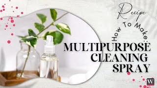 How to Make Multipurpose Cleaning Spray