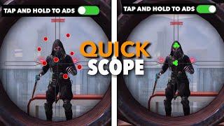This is How to get Quick scopes in codmobile