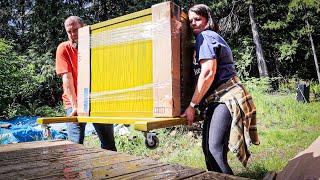 A SPECIAL DELIVERY of our CUSTOM KITCHEN ISLAND