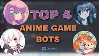 Top 4 Anime Discord Bots For Your Discord Server | Best Anime Game Bots (2023)