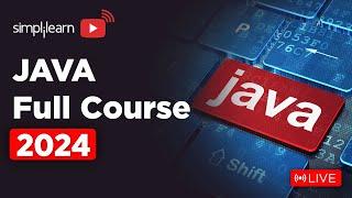 Java Full Course 2024 | LIVE | Java Essentials | Core Java Tutorial For Beginners | Simplilearn