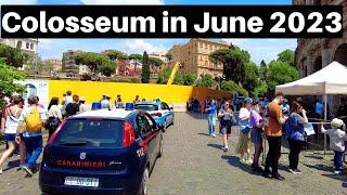 Rome Italy, Here's the Current Situation at the Colosseum, Rome walk tour