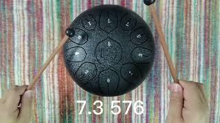 Can't Help Falling In Love -- Steel Tongue Drum Music: 11-Note