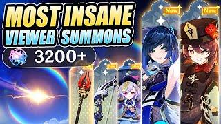 MASSIVE VIEWER SUMMONS! Over 500,000+ PRIMOGEMS On Yelan & Hu Tao (3.4 Genshin)