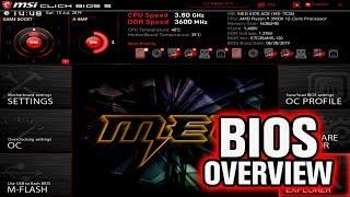 MSI MEG X570 Ace BIOS Overview