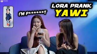 Yawi's Funny Reaction after Lora PRANKED Him in a Phone Call!  (Deleted Scene)