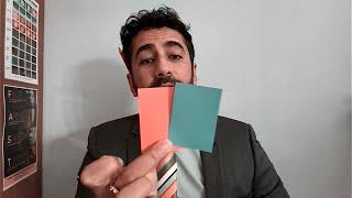 ASMR: Colour Card Analysis - but you have Tritanopia