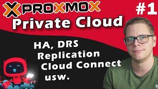 Proxmox Private Cloud - Teil 1 Backend, Cluster, High-Availability, DRS, Replication @HetznerOnline