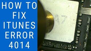 Restore Error 4014 | How to FIX iPhone or iPad STUCK on DFU MODE with iTunes Restore Error 4014