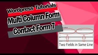 how to add inline fields and dropdown in contact form 7