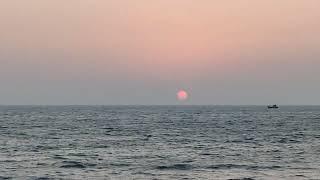 SUNSET AT SOMNATH TEMPLE-PRABHAS PATAN-GIR SOMNATH GUJARAT