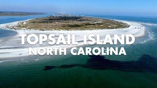 Topsail Island, North Carolina - Serenity Point / Topsail Beach (DJI Mini 2 Footage)