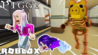 ESCAPE THE SUBWAY FROM SKELLY PIGGY! / Roblox: Piggy Chapter 7