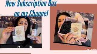 First Time on my Channel- NEW GLOSSY BOX Subscription Box #unboxing #newsubscriptionbox