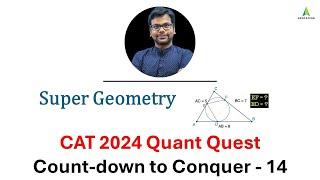 CAT 2024 Quant Quest: Countdown to Conquer - 166 Days to CAT: Geometry  - Amiya Sir