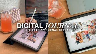 Digital Journal with me / Life Lately / Weekly Recap / iPad Journal / Goodnotes / Documenting Life