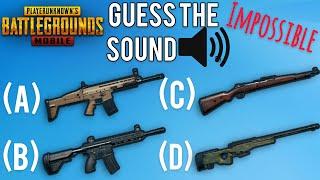 Guess The Weapon Sound in Pubg Mobile | 99% Will Fail