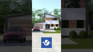 Exterior Day Scene Rendering in V-Ray 5 for SketchUp, Short | Sketchup vray