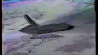 SPACE SHUTTLE ENTERPRISE LANDING TEST