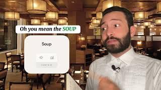 At a Restaurant with BoldVoice: Avoid these pronunciation mistakes when ordering!