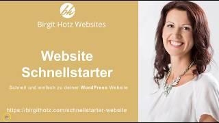 Website Starterpaket mit WordPress, Divi Theme und einer Schritt für Schritt Anleitung