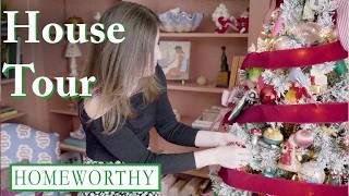 CHRISTMAS HOME TOUR | A Colorful Bungalow with Eclectic Style