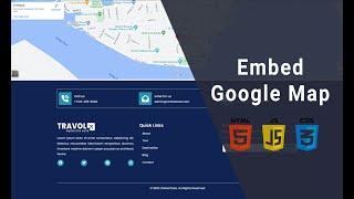 How to Embed Google Map in HTML Using iFrame