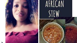 How I Cook Nigeria Stew With Simple spices/Delicious Stew