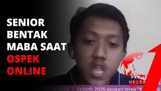 Sedang Viral! Ikut Ospek Daring, Maba di Surabaya Dibentak 'Online' Senior | tvOne