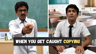 When you get caught copying | Manish Kharage #shorts