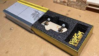 Unboxing a Pro Fingerboard from CHEMS FB Blackriver Trucks & Wheels