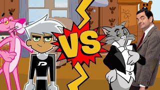 M.U.G.E.N. Battles | Danny Phantom/Pink Panther vs Tom Cat/Mr. Bean