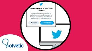   Cómo CERRAR SESION en Twitter Mac