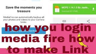 how to login in mediafire