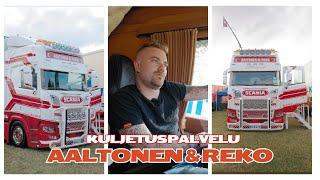 Nappinahkaa ja valorautaa | Kuljetuspalvelu Aaltonen & Reko | Scania R500