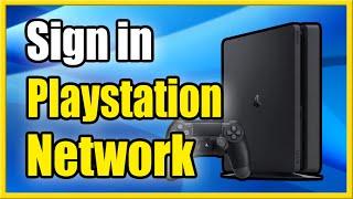 How to Sign In to PlayStation Network on PS4 & Reset Password (Easy Method)