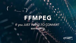 How to use FFMPEG on windows 10