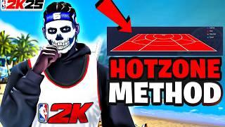 HOW TO GET MAX HOTZONES in 10 Minutes on NBA 2K25  BEST SHOOTING TIPS!