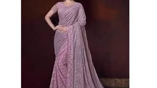 Latest Party wear Sarees | New designer Sarees in 2019-2020|Go4Ethnic