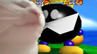 Cat Vibing to Mario - Bomb Omb Battlefield