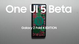 Samsung One UI 5 Beta on Galaxy Z Fold 4 is Here - BETTER THAN ANDROID 12L?